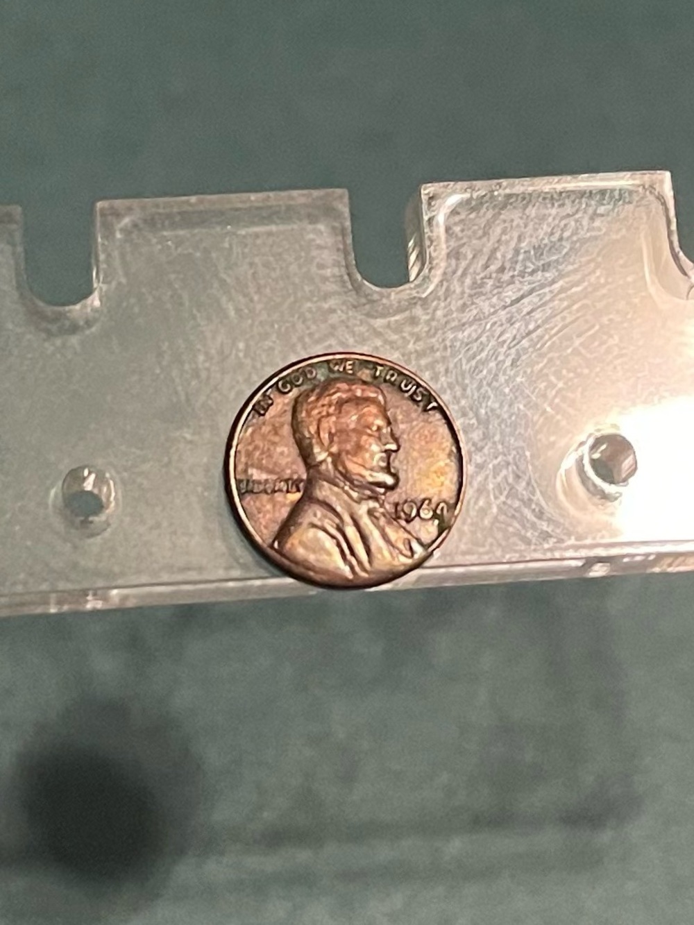 Single Vintage Abraham Lincoln Penny Earring From The Lincoln Museum
